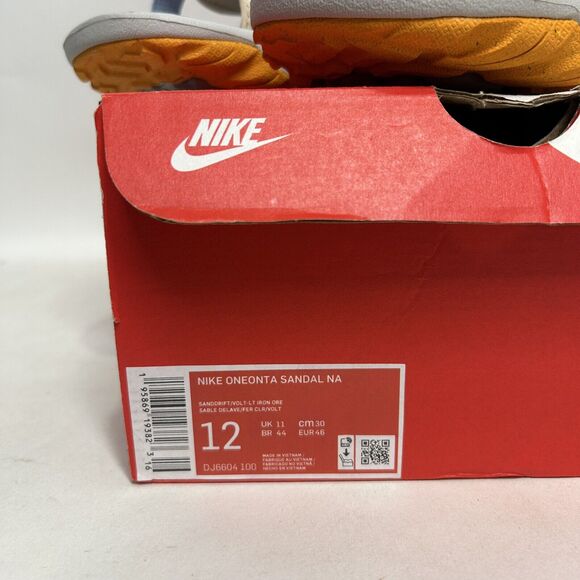 Nike Oneonta Men’s Trail Sandals “Grey Blue Orange” 2024 - Picture 5 of 5